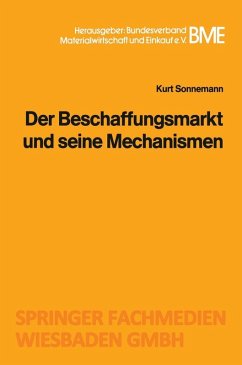 Cover Der Beschaffungsmarkt und seine Mechanismen (eBook, PDF)