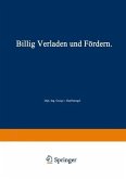 Billig Verladen und Fördern (eBook, PDF)