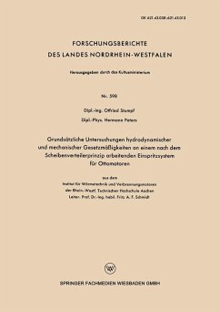 Cover Grundsätzliche Untersuchungen hydrodynamischer und mechanischer Gesetzmäßigkeiten an einem nach dem Scheibenverteilerprinzip arbeitenden Einspritzsystem für Ottomotoren (eBook, PDF)