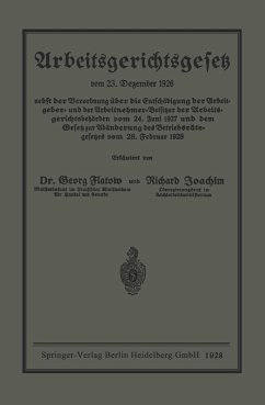 Cover Arbeitsgerichtsgesetz (eBook, PDF)