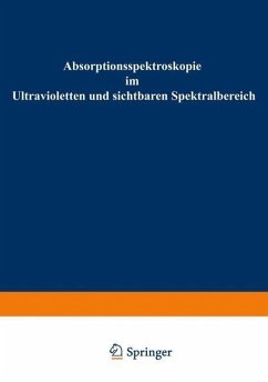 Absorptionsspektroskopie im Ultravioletten und sichtbaren Spektralbereich (eBook, PDF) - Hampel, Bruno