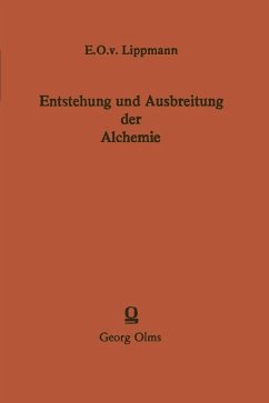 Cover Entstehung und Ausbreitung der Alchemie (eBook, PDF)