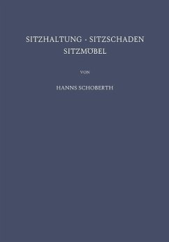 Cover Sitzhaltung · Sitzschaden Sitzmöbel (eBook, PDF)