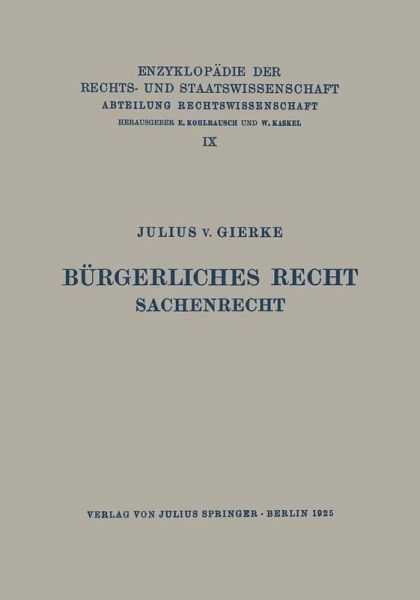 Bürgerliches Recht Sachenrecht (eBook, PDF) Bürgerliches Recht Sachenrecht (eBook, PDF)