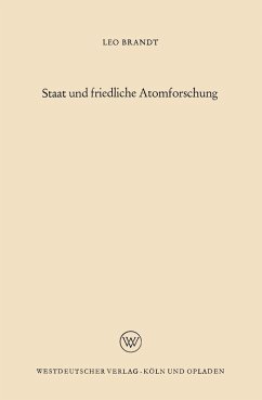 Cover Staat und friedliche Atomforschung (eBook, PDF)