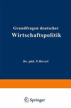 Cover Grundfragen deutscher Wirtschaftspolitik (eBook, PDF)