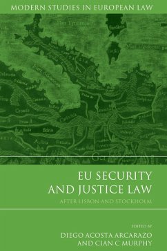 Cover EU Security and Justice Law (eBook, PDF)
