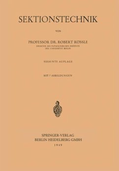 Sektionstechnik (eBook, PDF) - Rössle, Robert