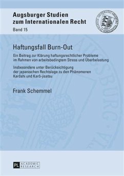 Haftungsfall Burn-Out (eBook, PDF) - Schemmel, Frank
