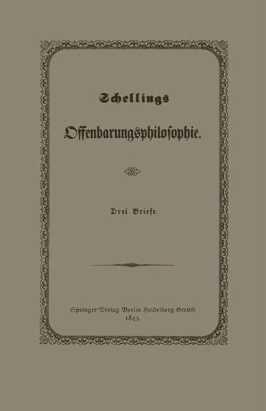 Schellings Offenbarungsphilosophie (eBook, PDF)