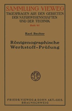 Röntgenographische Werkstoff-Prüfung (eBook, PDF) - Becker, Karl