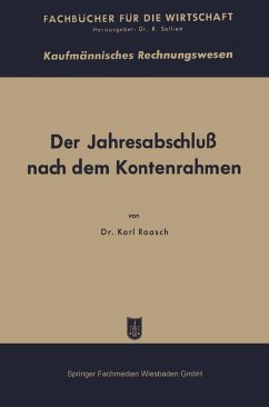 Der Jahresabschluß nach dem Kontenrahmen und die DM-Eröffnungsbilanz (eBook, PDF) - Raasch, Karl