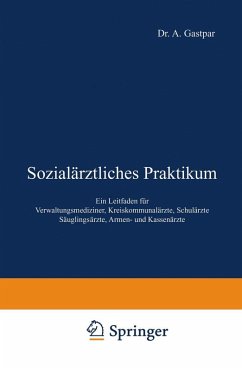 Cover Sozialärztliches Praktikum (eBook, PDF)