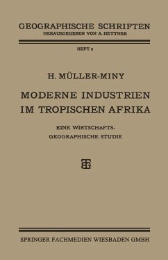 Cover Moderne Industrien im Tropischen Afrika (eBook, PDF)