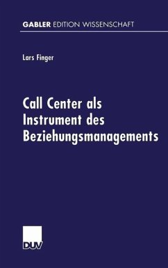 Call Center als Instrument des Beziehungsmanagements (eBook, PDF) - Finger, Lars