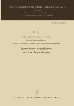 Cover Symmetrische Koppelkurven und ihre Anwendungen (eBook, PDF)