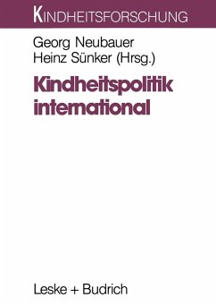 Cover Kindheitspolitik international (eBook, PDF)