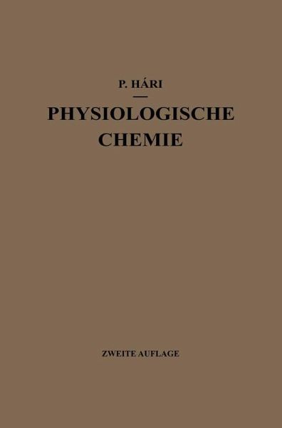 Kurzes Lehrbuch der Physiologischen Chemie (eBook, PDF) Kurzes Lehrbuch der Physiologischen Chemie (eBook, PDF)