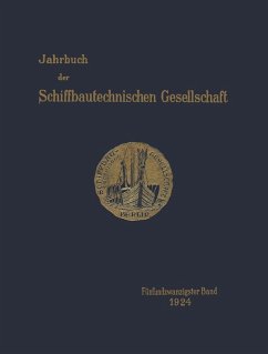 Cover Jahrbuch der Schiffbautechnischen Gesellschaft (eBook, PDF)