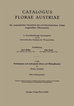 I. Teil: Pteridophyten und Anthophyten (Farne und Blütenpflanzen) (eBook, PDF) - Janchen, Erwin