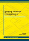 Mechanical Engineering, Materials Science and Civil Engineering III (eBook, PDF)