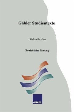 Betriebliche Planung (eBook, PDF) - Leichert, Ekkehard