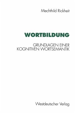 Cover Wortbildung (eBook, PDF)