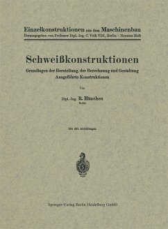 Schweißkonstruktionen (eBook, PDF) - Hänchen, R.