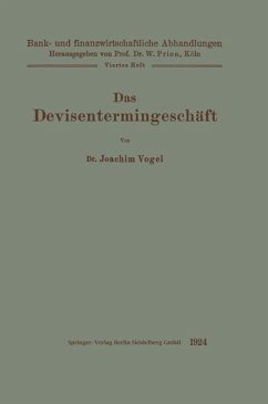 Cover Das Devisentermingeschäft (eBook, PDF)