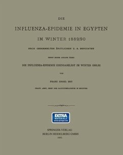 Cover Die Influenza-Epidemie in Egypten im Winter 1889/90 (eBook, PDF)