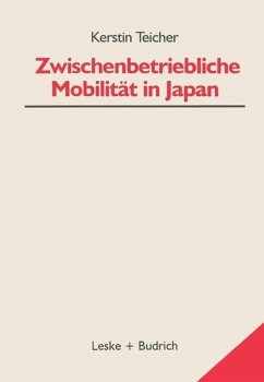 Cover Zwischenbetriebliche Mobilität in Japan (eBook, PDF)