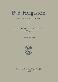 Bad Hofgastein (eBook, PDF) - Zimmermann, Oskar E.