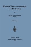 Wirtschaftliches Ausschneiden von Blechteilen (eBook, PDF)