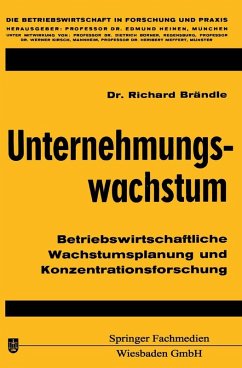 Cover Unternehmungswachstum (eBook, PDF)