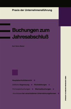 Buchungen zum Jahresabschluß (eBook, PDF) - Balzer, Karlheinz