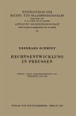 Rechtsentwicklung in Preussen (eBook, PDF)
