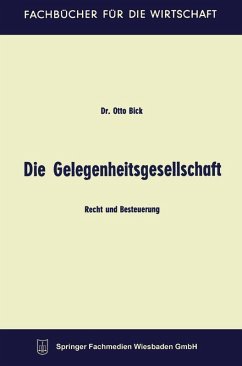Cover Die Gelegenheitsgesellschaft (eBook, PDF)