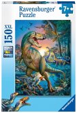 Ravensburger Kinderpuzzle - 10052 Urzeitriese - Dinosaurier-Puzzle für Kinder ab 7 Jahren, mit 150 Teilen im XXL-Format