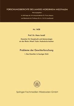Cover Probleme der Gewitterforschung (eBook, PDF)