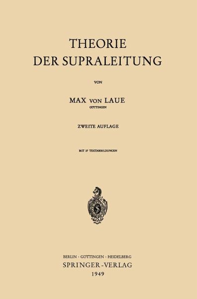 Theorie der Supraleitung (eBook, PDF) Theorie der Supraleitung (eBook, PDF)