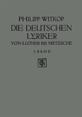 Die Deutschen Lyriker (eBook, PDF)