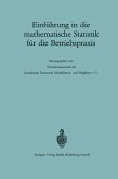 Einführung in die mathematische Statistik für die Betriebspraxis (eBook, PDF)