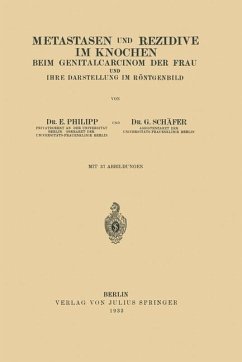 Metastasen und Rezidive im Knochen (eBook, PDF) - Philipp, E.; Schäfer, G.