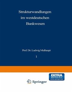 Strukturwandlungen im westdeutschen Bankwesen (eBook, PDF) - Mülhaupt, Ludwig