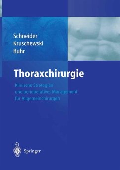 Cover Thoraxchirurgie (eBook, PDF)