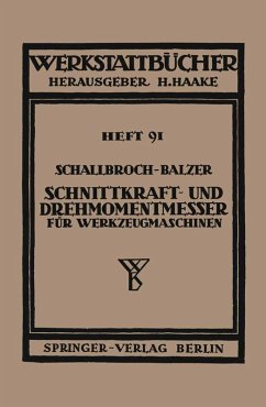 Cover Schnittkraft-und Drehmomentmesser für Werkzeugmaschinen (eBook, PDF)