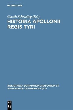 Historia Apollonii Regis Tyri (eBook, PDF)