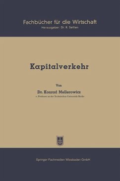 Cover Kapitalverkehr (eBook, PDF)