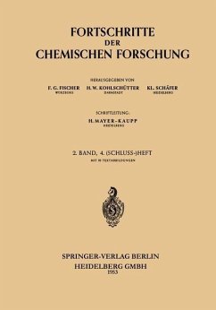 Cover Fortschritte der Chemischen Forschung (eBook, PDF)