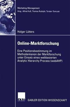 Online-Marktforschung (eBook, PDF) Cover Online-Marktforschung (eBook, PDF)